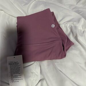 lululemon align ribbed HR pants 25 inch